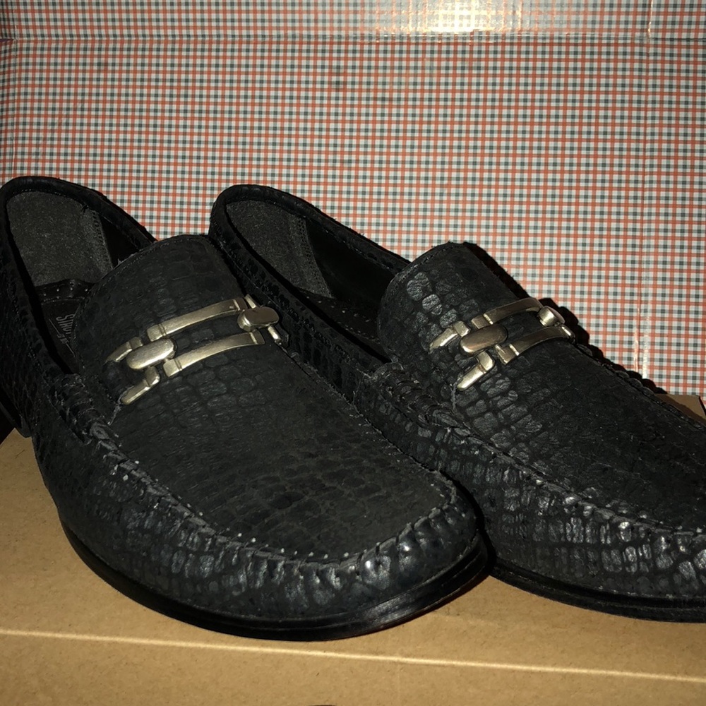 Stacy Adams 24875 Men’s Black/Brown Leather